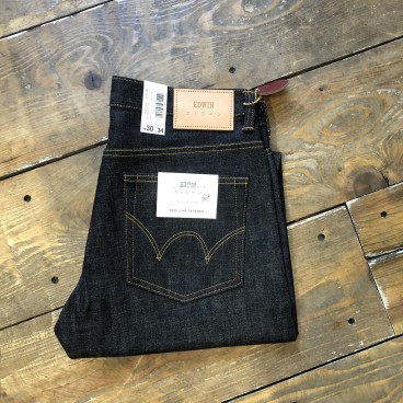 edwin japan selvedge denim regular tappered