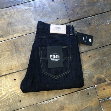 edwin japan selvedge denim loose tappered