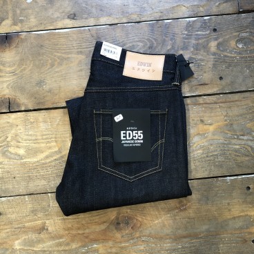 edwin japan selvedge denim regular tappered