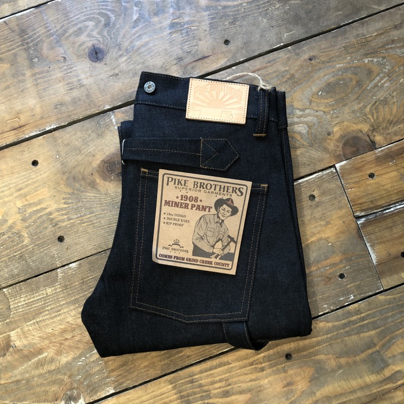 Pike Brothers selvedge brut unsanforized 19oz Pike Brothers selvedge brut unsanforized 19oz